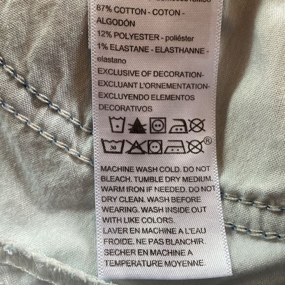 Levi’s Signature Boy’s Frayed Adjustable Waist Jeans Size 16 - Picture 8 of 15